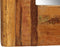 vidaXL - Wandspiegel - 60x60 - cm - massief - gerecycled - hout