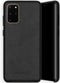 Selencia Hoesje Geschikt voor Samsung Galaxy S20 Plus Hoesje - Selencia Gaia Slang Backcover - Zwart