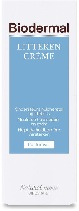 Biodermal Littekencrème - Litteken crème - Vermindert zichtbaarheid littekens - 75ml