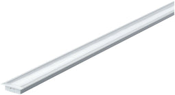 Paulmann Floor - LED Strip inbouwprofiel - 1m begaanbaar tot 130 kg - Alu Satijn