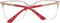 Marciano by Guess GM0393 54070 bril zonder sterke - Dames - Rood