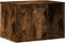 vidaXL - Kattenbakkast - 60x40x40 - cm - bewerkt - hout - gerookt - eikenkleurig