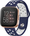 imoshion Siliconen sport bandje - Geschikt voor Fitbit Versa Lite, Versa 2 - Blauw - One Size