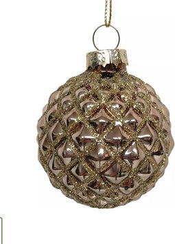 Warentuin diverse merken hortus - Kerstbal hip champagne