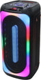 Denver BPS-451 - Bluetooth Party Speaker - 2 x 8'' woofers + 1'' tweeter - LED verlichting