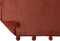 J-Line Plaid Pompom - fleece deken - polyester - Marsala rood - 170 x 130 cm - woonaccessoires