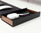 Houten bureau organizer - Pennenbak - Bureauorganisatie - Handgemaakt walnoot, vilt, kurk & staal