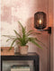 GOOD&MOJO Wandlamp Tanami - Rotan Zwart - Ø18cm - Binnen Modern