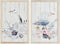 Schilderij DKD Home Decor Fågel Mediterrane (40 x 1,8 x 60 cm) (2 Stuks)