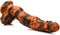 Sabretooth - Silicone Dildo - Orange/Black