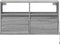 vidaXL - Tv-wandmeubel - met - LED - 80x31x45 - cm - grijs - sonoma - eikenkleurig
