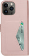 Mobiparts Classic Wallet Case - Flip Cover - Ruimte voor pasjes - Roze (iPhone 13 Pro Max)