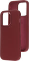 Mobiparts iPhone 14 Pro - Silicone Cover - Krasbestendig - Plum Red