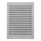 Ventilatierooster EDM 87734 Grijs 13,5 x 20,5 cm Muggennet