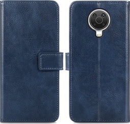 iMoshion Hoesje Geschikt voor Nokia G20 / G10 Hoesje Met Pasjeshouder - iMoshion Luxe Bookcase - Donkerblauw