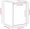 vidaXL - Garagewandkasten - 2 - st - spaanplaat - bruin - eiken