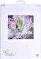 Thea Gouverneur - Borduurpakket met telpatroon - 494A - Voorgesorteerde DMC Garens - Tulp - Aida - 15 cm x 14 cm - DIY Kit