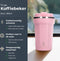 Castagnola Thermosbeker - Koffiebeker To Go - Dubbelwandig Isolerend - Roze - 380 ML