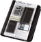 Alassio conferentiemap - rekenmachine - A4 - kunstleer - zwart - JU-30060