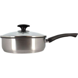 Sauteerpan - MENASTYL - 6020248 - Roestvrij staal - 28 cm - Geschikt voor alle kookplaten, inclus...