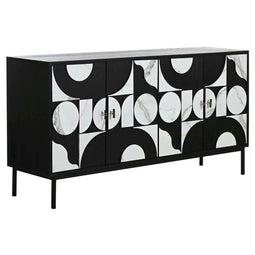Dientafel Home ESPRIT Metaal Spar 160 x 40 x 80 cm