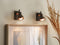 BARO - Wandlamp set van 2- Zwart - IJzer
