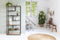 LIFA LIVING Open Wandkast - Opbergkast - Boekenkast - Industrieel - Zwart - Hout & Metaal - 82 x 34