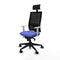 Bureaustoel met hoofdsteun Piqueras y Crespo 4B066N1 Licht Blauw