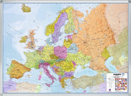 Legamaster PROFESSIONAL landkaart Europa 100x137cm