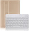 Lunso - afneembare Keyboard hoes - Geschikt voor iPad 10.2 inch (2019/2020/2021) - Goud