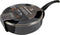 Cast Iron - Hapjespan - Ø28cm - Keramische Anti-aanbak laag - Met deksel - PFOA vrij - Krasvast - Zwart