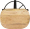 vidaXL - Barkrukken - 2 - st - 76 - cm - massief - mangohout