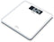 Beurer GS 400 - Personenweegschaal - Tot 200 kg - Verlicht LCD display - Veiligheidsglas - 31 x 31 cm - Quick Start - Wit