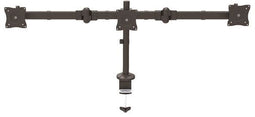 Startech.com ARMTRIO - Bureau monitorarm - 3x schermen - Verstelbare hoogte - Zwart
