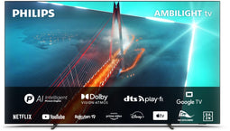 Philips 55OLED708/12 - OLED TV - 4K Ambilight Dolby Atmos - Zwart (2023)