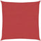vidaXL - Zonnezeil - 7x7 m - HDPE - rood