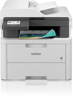 Brother MFC-L3740CDWE - All-in-one printer - LED kleurprinten 600 x 2400 DPI 18 ppm - Zwart/Wit
