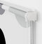 vidaXL - Doucherolgordijn - met - cassette - 130x240 - cm - stofbreedte - 126 - cm