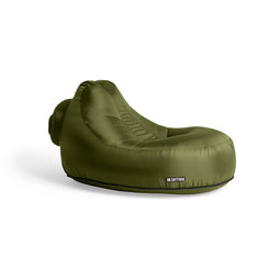 Softybag Chair – Volwassen Strand- en Zwembadstoel – Perfect voor Festivals en Buitengebruik (Olijfg