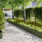 vidaXL - Grendonken - 10 - stuks - Olijfgroen - 100x0,5x30 - cm - Staal