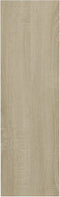 vidaXL - Wandschoenenkasten - 4 - st - 60x18x60 - cm - hout - wit - sonoma - eiken