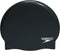 Speedo Plain Moulded Silicone Cap - Badmuts - Ergonomisch 3D design - Zwart