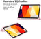 imoshion Tablet Hoes - Geschikt voor Xiaomi Redmi Pad SE - Trifold Hardcase Bookcase - Roze