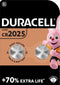 Duracell CR2025 - Lithium knoopcel batterij 3V - 20 stuks