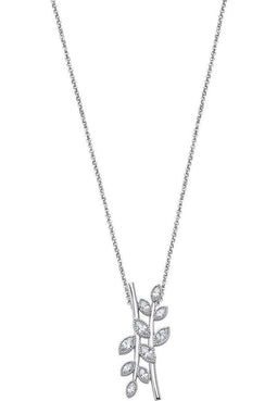 Lotus zilver - Collier - Dames - LP1783-1/1 - PURE ESSENTIAL