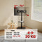 Ergo Office ER-304 B - TV-standaard - max. belasting 50kg - max. VESA 600x400 - zwart