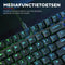 Trust GXT 868 Torix - Draadloos Mechanisch Gaming Toetsenbord - Huano-switches - RGB LED Verlichting