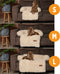 By Cee Cee - Origineel Hondendeken - Multifunctioneel - Afritsbaar - Beige - Maat M - 90x90
