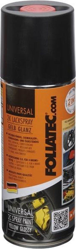 Foliatec Universal 2C Spray Paint - geel glanzend 1 x400ml