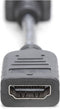Digitus AK-340400-001-S DisplayPort adapter cable, DP - HDMI type A M/F, 0.15m,w/interlock, DP 1.1a compatible, CE, bl